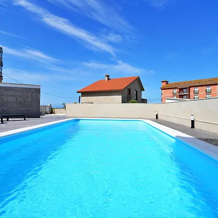 アパート Con Piscina Frente A La Playa De Paxarinas *